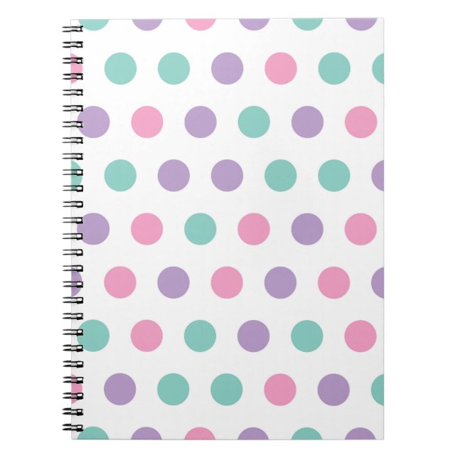 Caderno Espiral Geometric Pattern 8 (Frente)