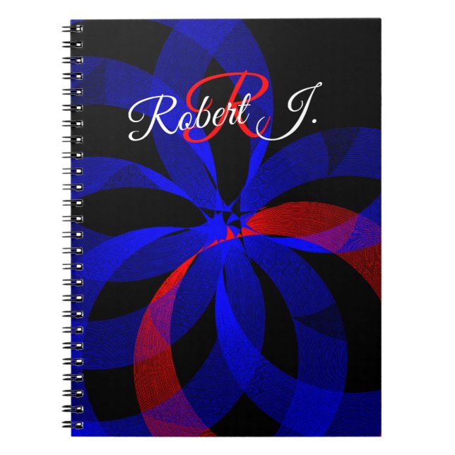 Caderno Espiral Geométrico com Acento Giratório Ve (Frente)
