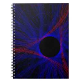 Caderno Espiral Geométrico de Triângulo Acentuado