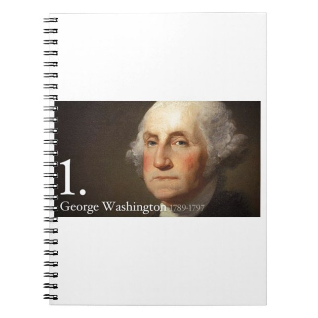 Caderno Espiral George Washington (Frente)