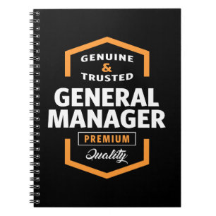 Caderno Espiral Gerenciador geral Ideias de presentes