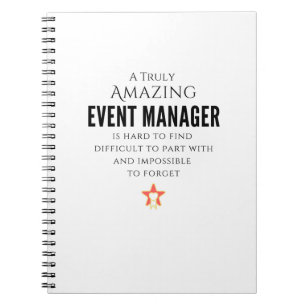 Caderno Espiral Gerente de Eventos