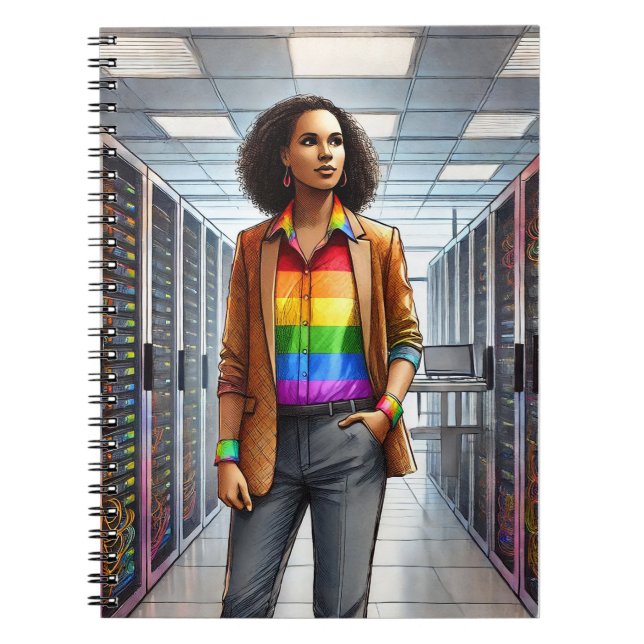 Caderno Espiral gerente de TI (Frente)