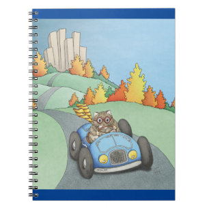 Caderno Espiral Getaway do Weekend do Hamster