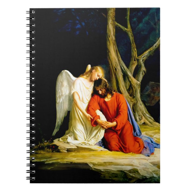 Caderno Espiral Gethsemane por Carl Bloch (Frente)