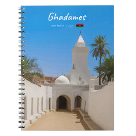 Caderno Espiral Ghadames, Líbia - Mesquita Branca