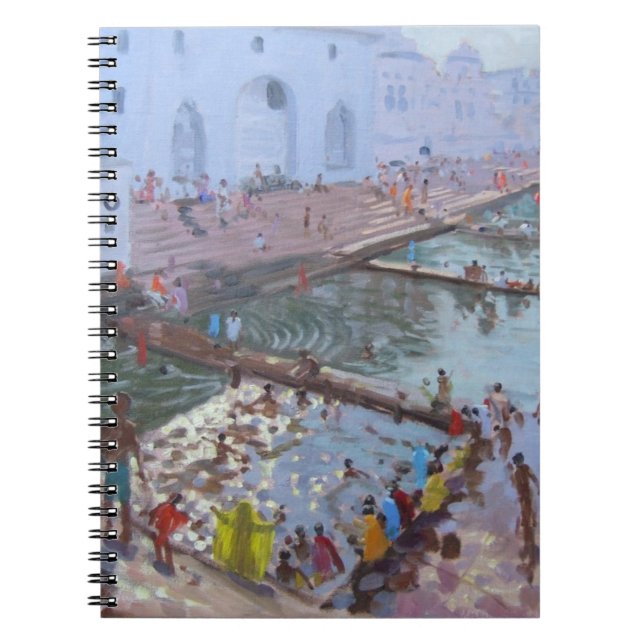 Caderno Espiral Ghats Rajasthan de Pushkar (Frente)