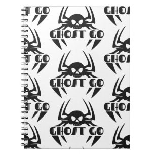 Caderno Espiral Ghost Go Spooky Season