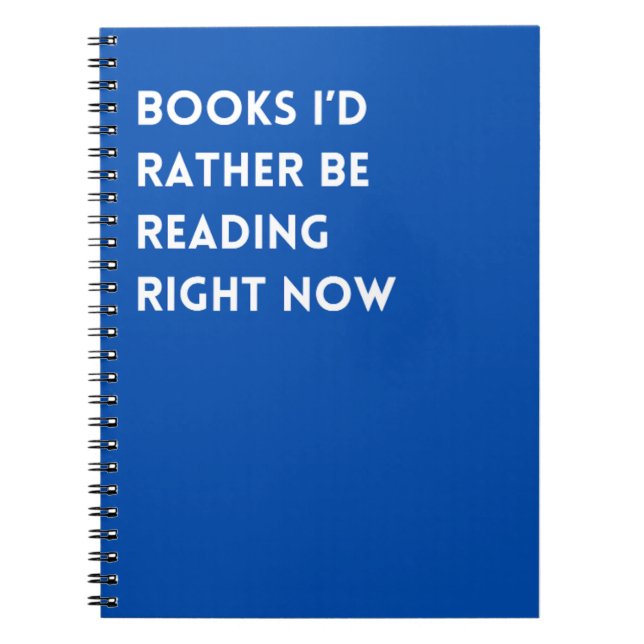 Caderno Espiral Gift For Booklovers (Frente)