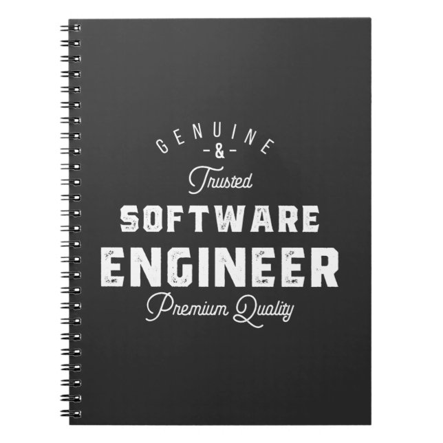 Caderno Espiral Gift for Software Engineer (Frente)