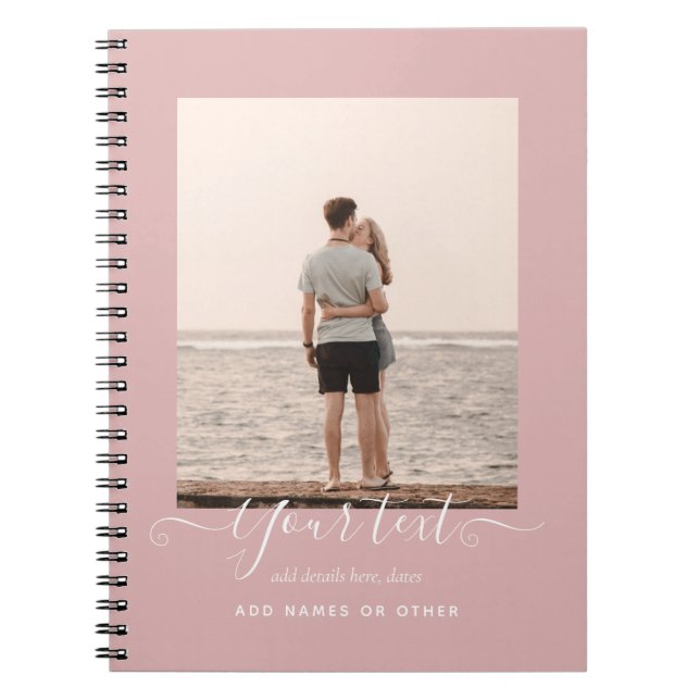 Caderno Espiral GIFT FOTO Personalizado - Novos Amigos Familiares (Frente)
