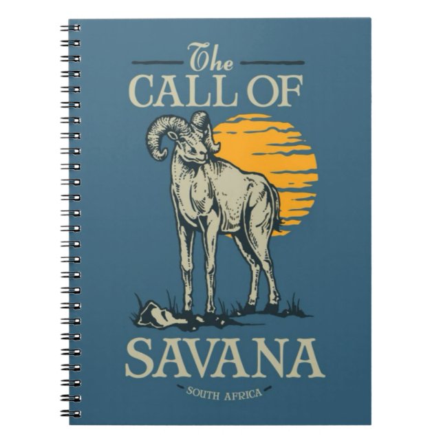 Caderno Espiral Gifts For Goat Lovers Animals Pet Farm (Frente)