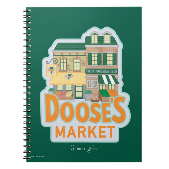 Caderno Espiral Gilmore Girls | Mercado da dose (Frente)