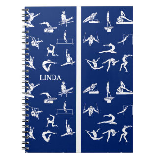 Caderno Espiral ginástica