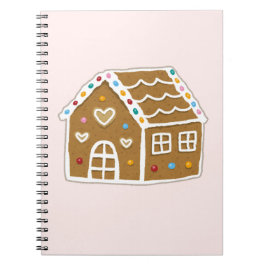 Caderno Espiral Gingerbread House