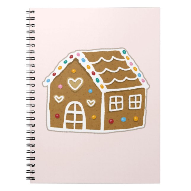 Caderno Espiral Gingerbread House (Frente)