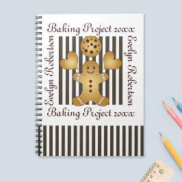 Caderno Espiral Gingercake Man Cookie