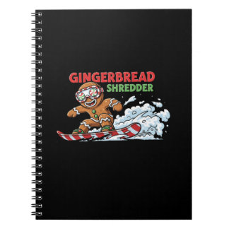 Caderno Espiral Gingerpão Snowboarder