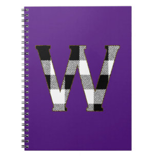 Caderno Espiral Gingham Check W