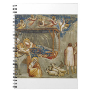 Caderno Espiral Giotto di Bondone O Nascimento Coleção de Belas Ar