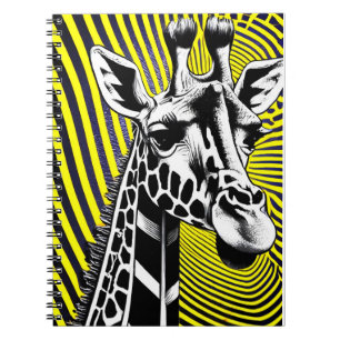 Caderno Espiral Girafa