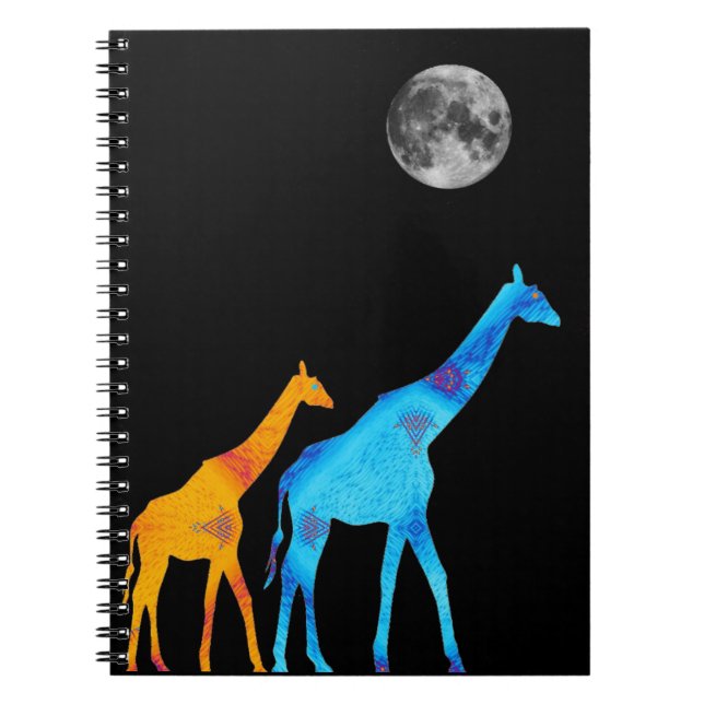 Caderno Espiral Girafa (Frente)