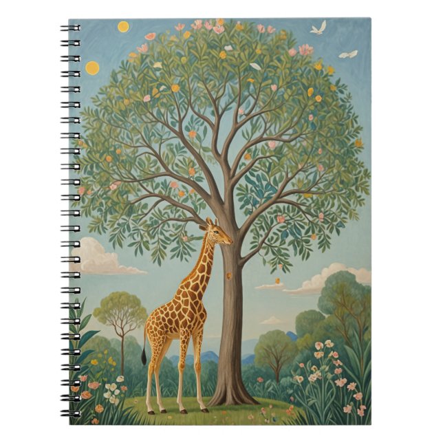 Caderno Espiral Girafa (Frente)