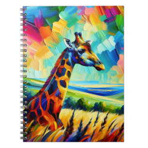 Caderno Espiral Girafa Espectro