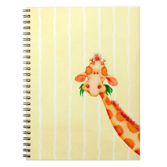 Caderno Espiral Girafa - Notebook (Frente)