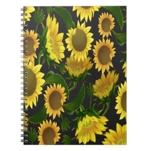 Caderno Espiral Girassol