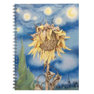Caderno Espiral Girassol de Vincent