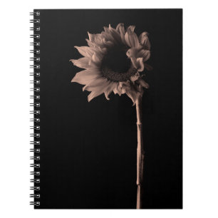 Caderno Espiral Girassol - Fotografia de Belas Artes Sepia Legal