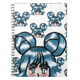 Caderno Espiral Girl drawing