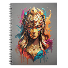Caderno Espiral Girl Power: Mulher Guerreira v01