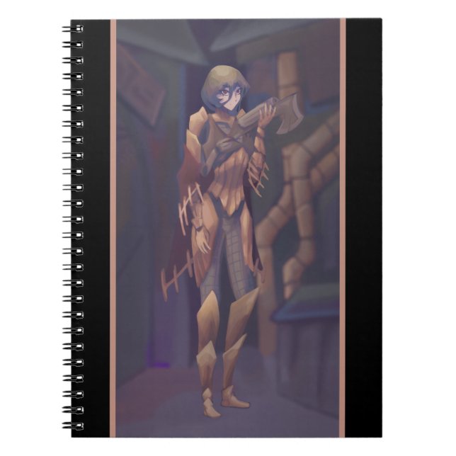 Caderno Espiral Girl Steampunk anime (Frente)