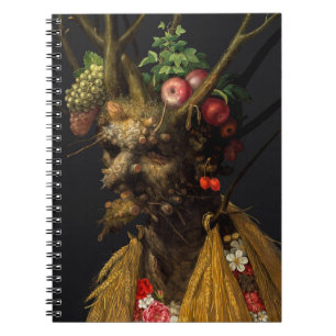 Caderno Espiral Giuseppe Arcimboldo - Quatro Assentos numa Cabeça