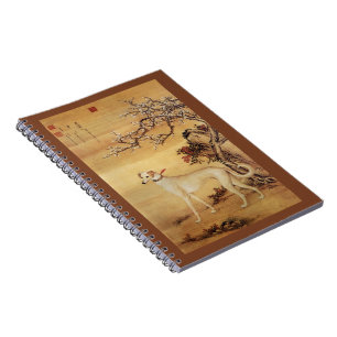 Caderno Espiral ~Giuseppe Castiglione~ do ~Greyhound do 霜花鹞