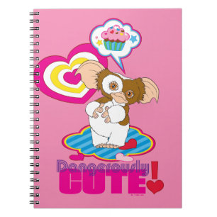 Caderno Espiral Gizmo   Cute perigoso