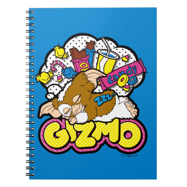 Caderno Espiral Gizmo | Dreaming of Sweets (Frente)