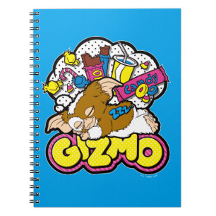 Caderno Espiral Gizmo   Sonho de doces