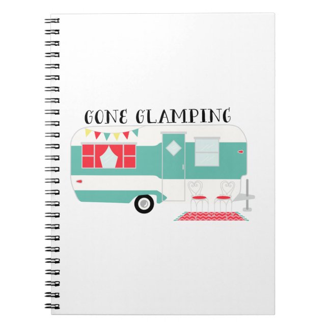 Caderno Espiral Glamping ido (Frente)