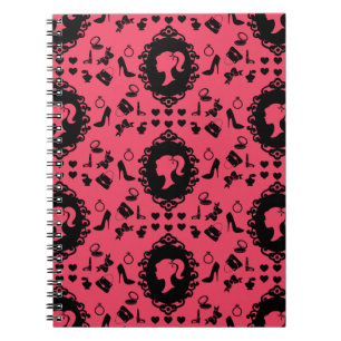 Caderno Espiral Glitter Doll Birthday Glam Fashion