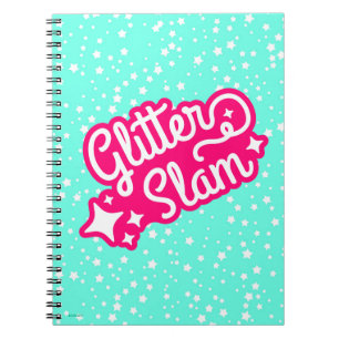 Caderno Espiral Glitter Slam