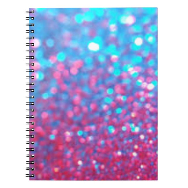 Caderno Espiral Glittery Sparkle (Frente)