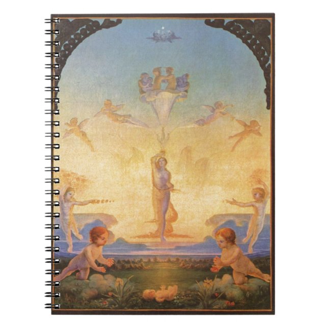 CADERNO ESPIRAL GLORY TO BABY JESUS (Frente)