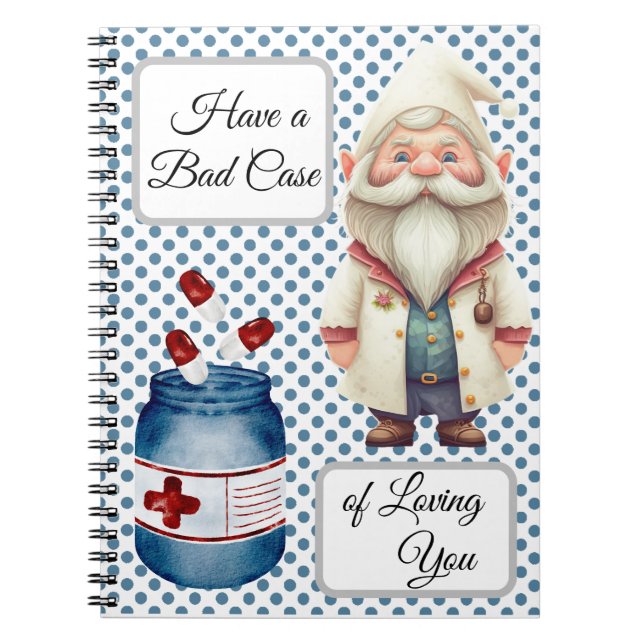 Caderno Espiral Gnomo (Frente)