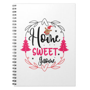 Caderno Espiral Gnomo Doce do Casamento