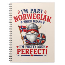Gnomo Viking/Norueguês Engraçado, "Sou Parte Norue