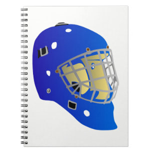 Caderno Espiral Goalie Mask