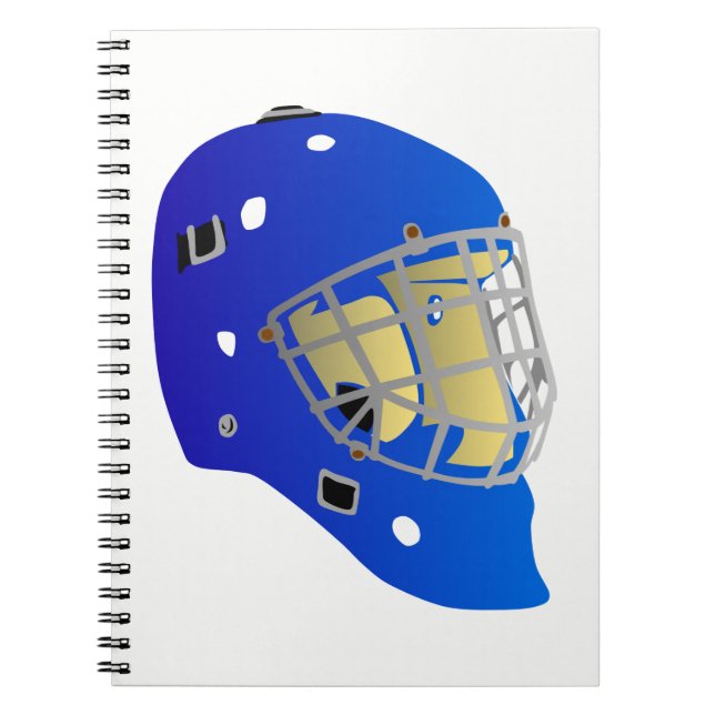 Caderno Espiral Goalie Mask (Frente)